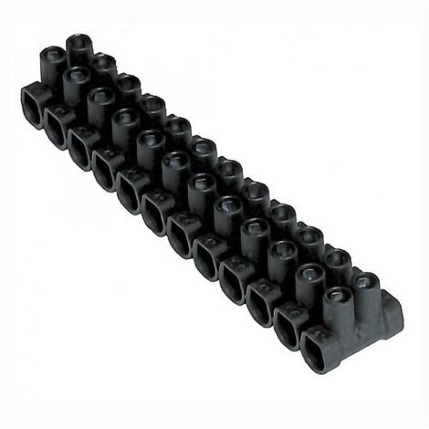 Regleta Electricidad 16Mm Conexion Miarco  Negro