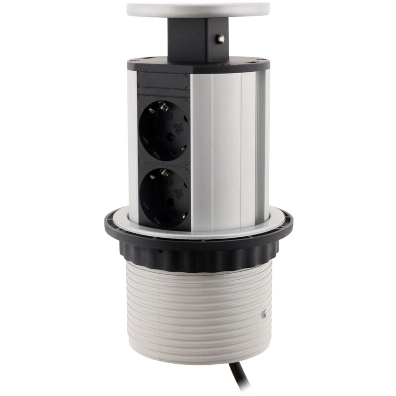 

Regleta empotrable de cocina - ø100mm 4 tomas 16A - Otio