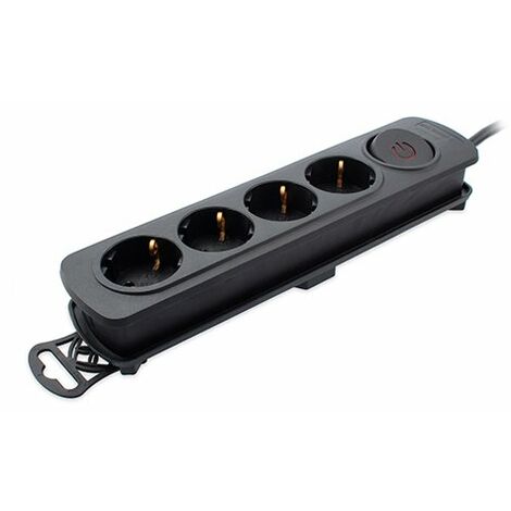 Regleta Enchufes 4 Tomas con interruptor TM Electron 3680 W