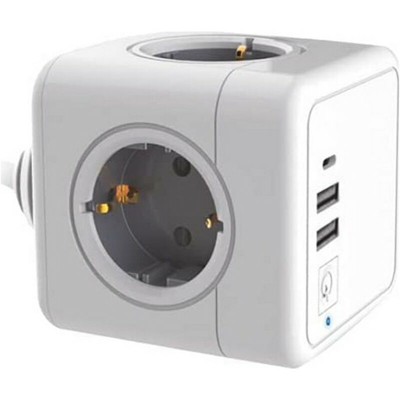 

Regleta Enchufes Cubo Silver Electronics 9522 E-BLOCK