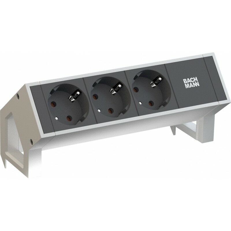 

Regleta escritorio 3xCEE7/3 Strom 0,2m GST18 RAL9010