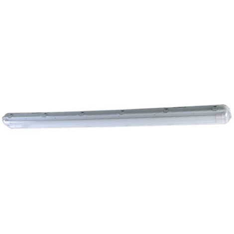 REGLETA ESTANCA ELECTRIFICADA 2 TUBOS 150CM IP65