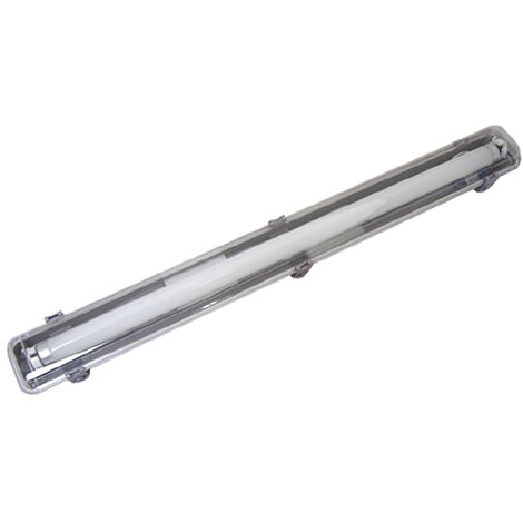 regleta estanca led 1x9w 900lm tubos incluidos