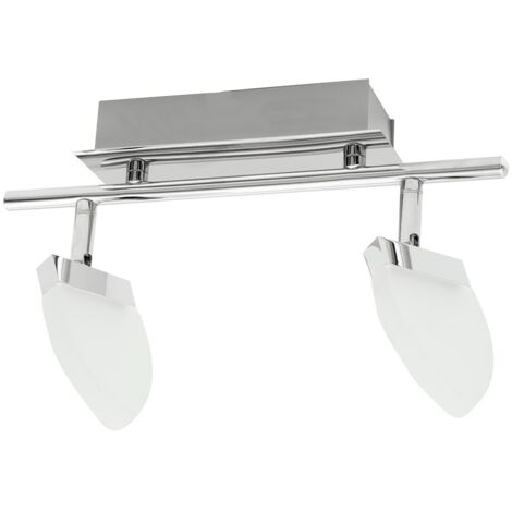 Regleta Foco Tanzania Cromo Smd 10w 900lm 17x30