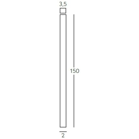 Regleta Led 150cm Con Interruptor Axinite 20w 3000k  1800 Lumenes