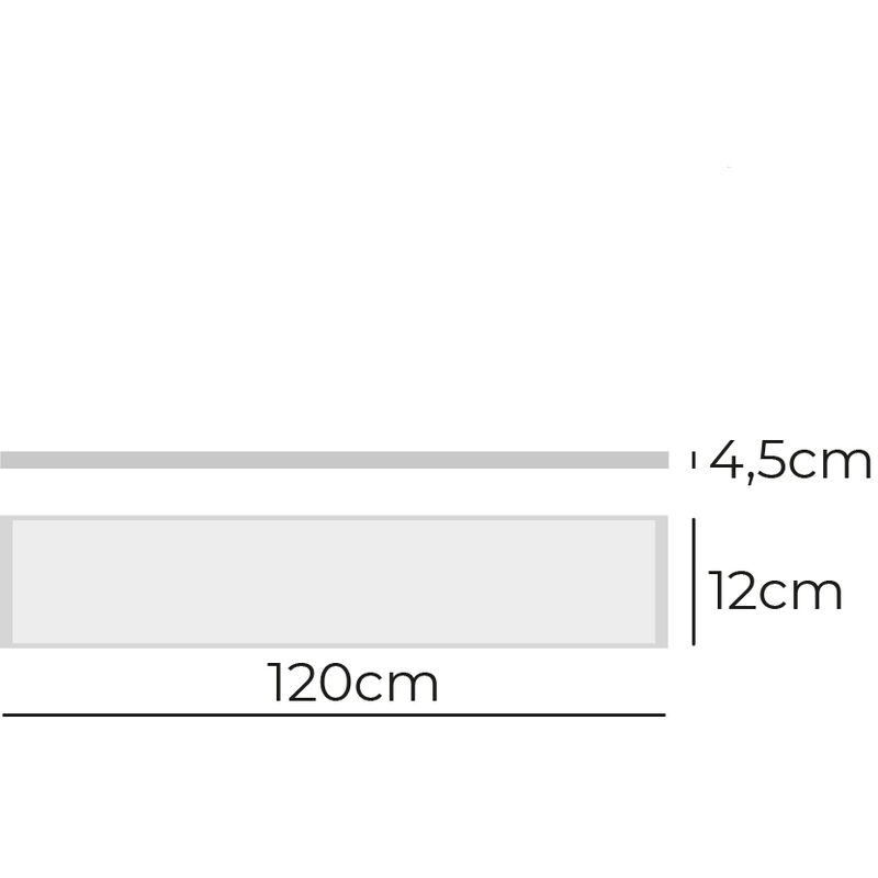 

Regleta led 48w 120cm 6400k luz fria 4800 lm - EDM