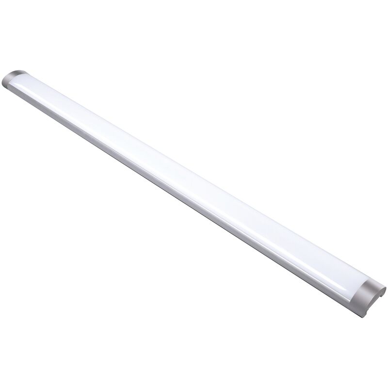 

Sulion - Regleta de 150 LED 60W Regulable en temperatura color e intensidad (con mando a distancia incluido) Plateado