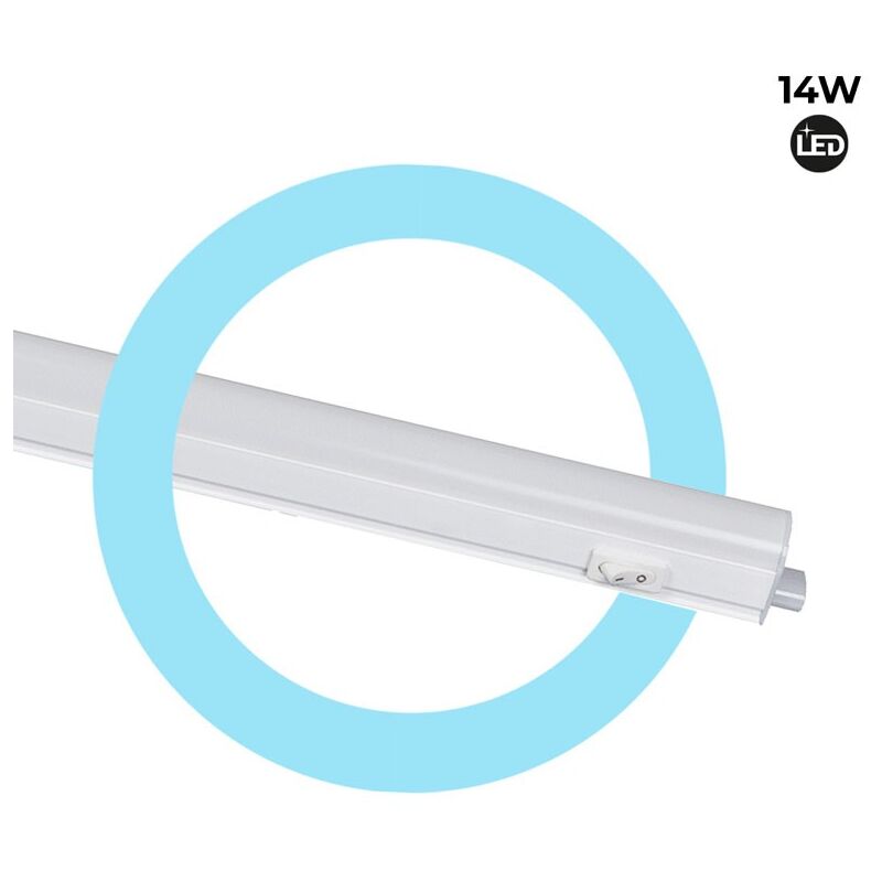

Regleta LED bajomuebles T5 120cm 14W opal | Blanco Frío