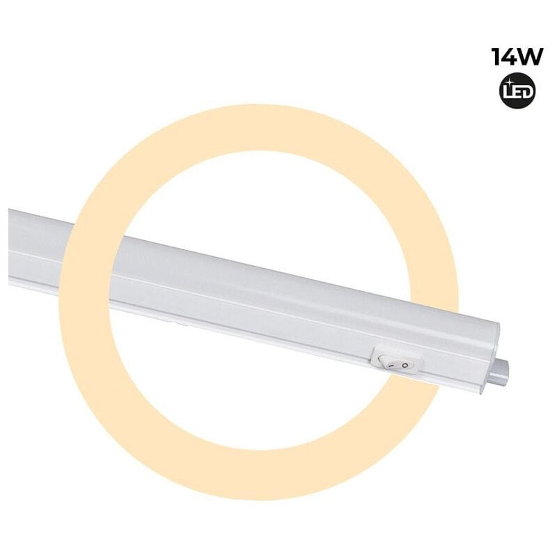 

Regleta LED bajomuebles T5 120cm 14W opal | Blanco Neutro