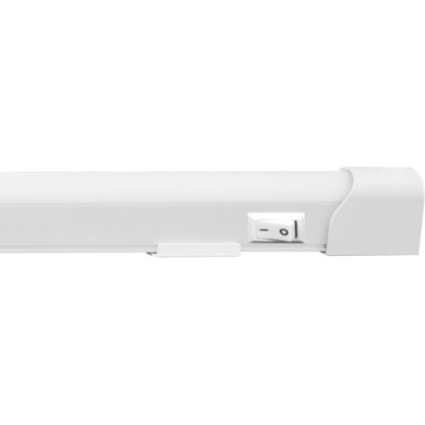 Regleta led con interruptor t8 matel 20W 120cm 6400K