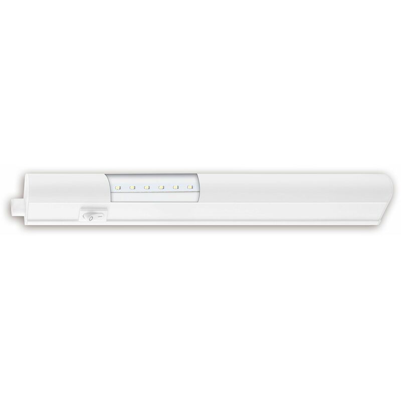 

Regleta LED integrada con interruptor 12w 85cm fría