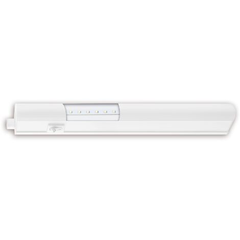 Regleta LED Integrada Con Interruptor 12W 85CM Luz Neutra