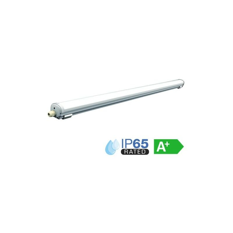 

V-tac - Regleta LED Compacta IP65 48W 120° 150cm Temperatura de color - 6400K Blanco frío