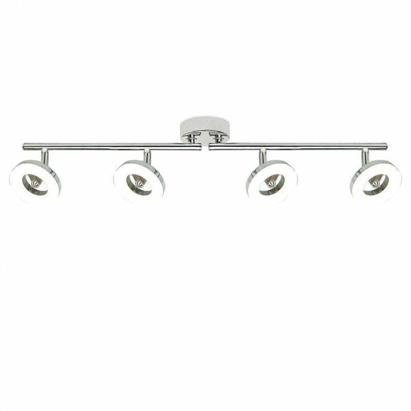 

Regleta led 4L NATAL cromo y cristal online de ALEMAR