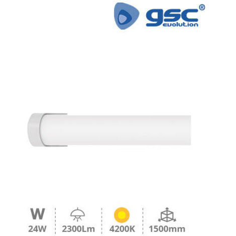 Regleta LED T8 24W 4200K 2300lm 1500 mm electrónica
