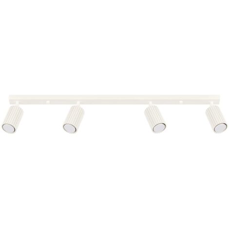 Regleta Moto beige, 4 luces