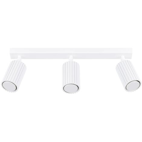 Regleta Moto blanco, 3 luces