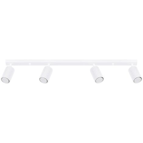 Regleta Moto blanco, 4 luces