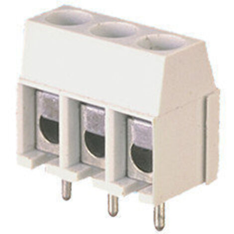 Regleta paso 5 mm y  2 contactos para circuito impreso  Electro DH 10.857/2 8430552014064