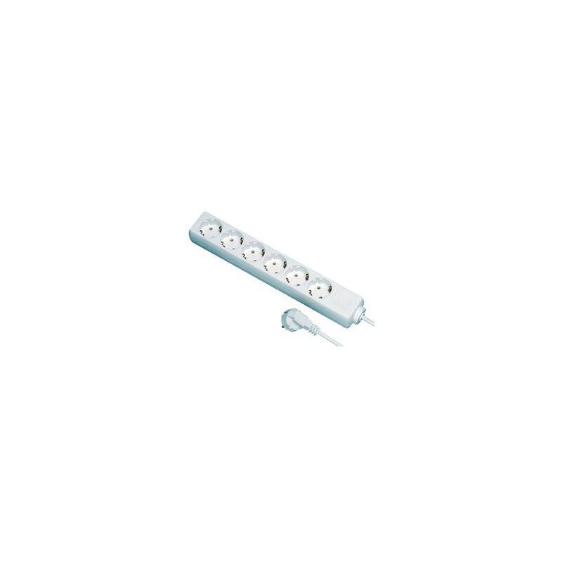 

Regleta SKS 1,4 m, 6 conexións., negro (por 15)