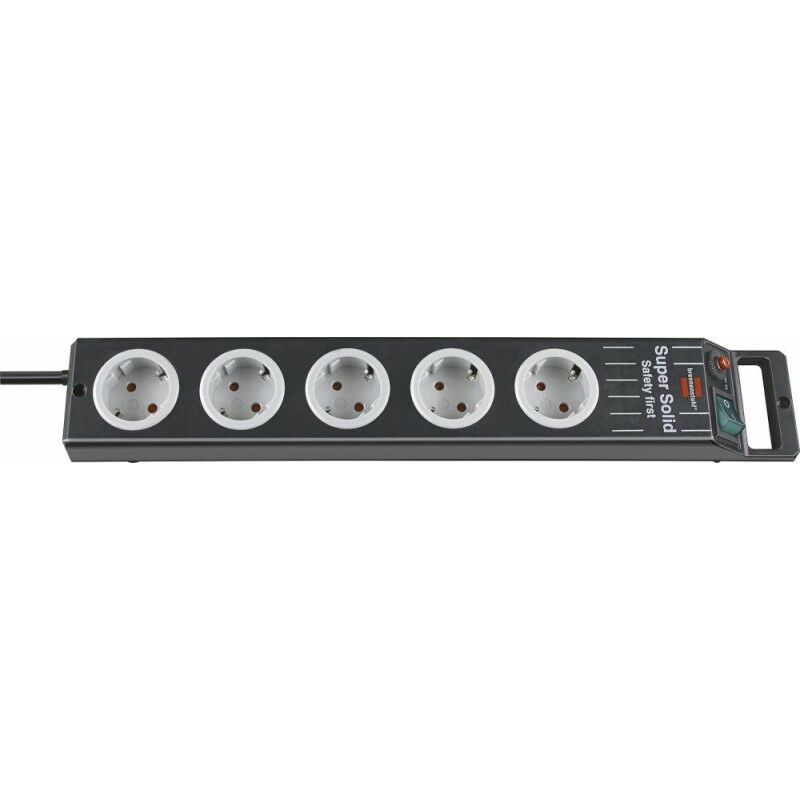 

Regleta SuperSolid 5-salidas H05VV-F3G15 25m brennenstuhl