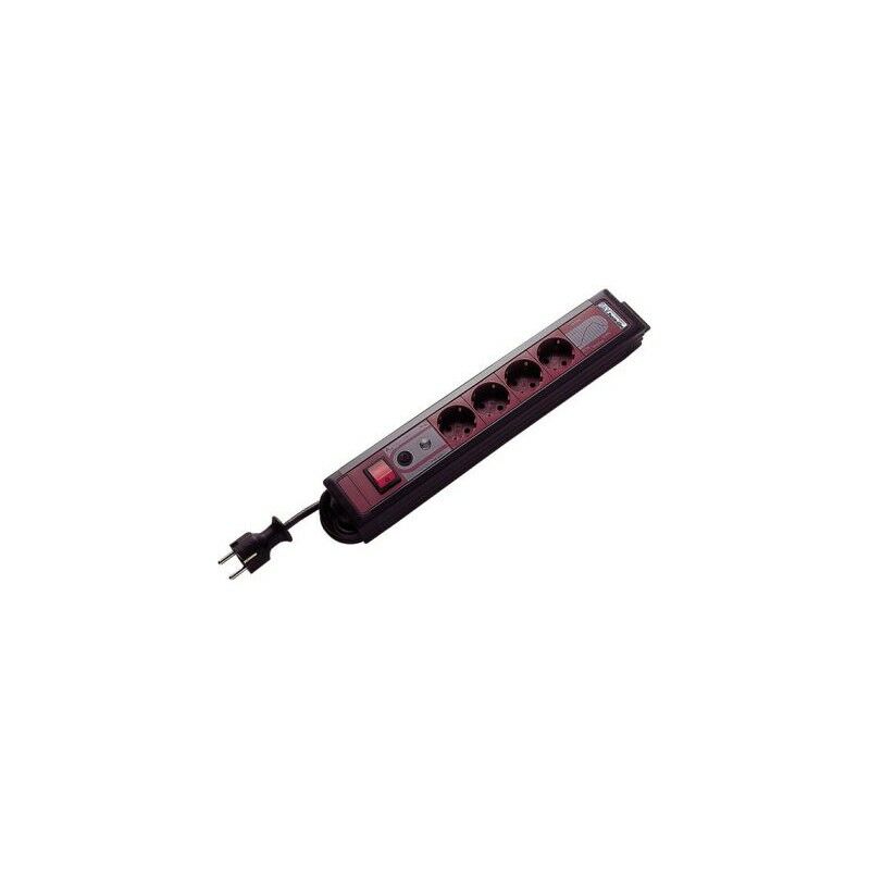 

Regleta SupraLine 4 puertos para PC Gris 2,5 m - REV Ritter 00144661