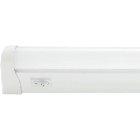 REGLETA TULIPA MATEL CON INTERRUPTOR 1 TUBO LED 60CM 9W