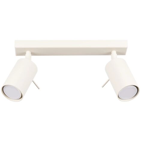 Regleta Vinivi beige, 2 luces