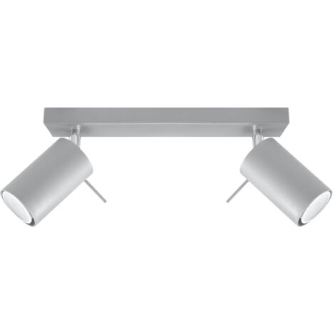 Regleta Vinivi gris, 2 luces