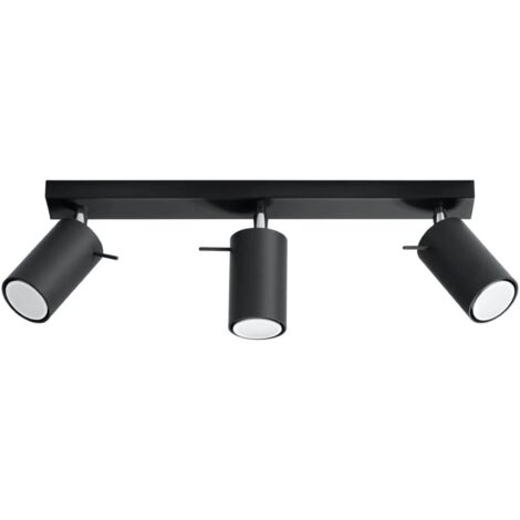 Regleta Vinivi negro, 3 luces
