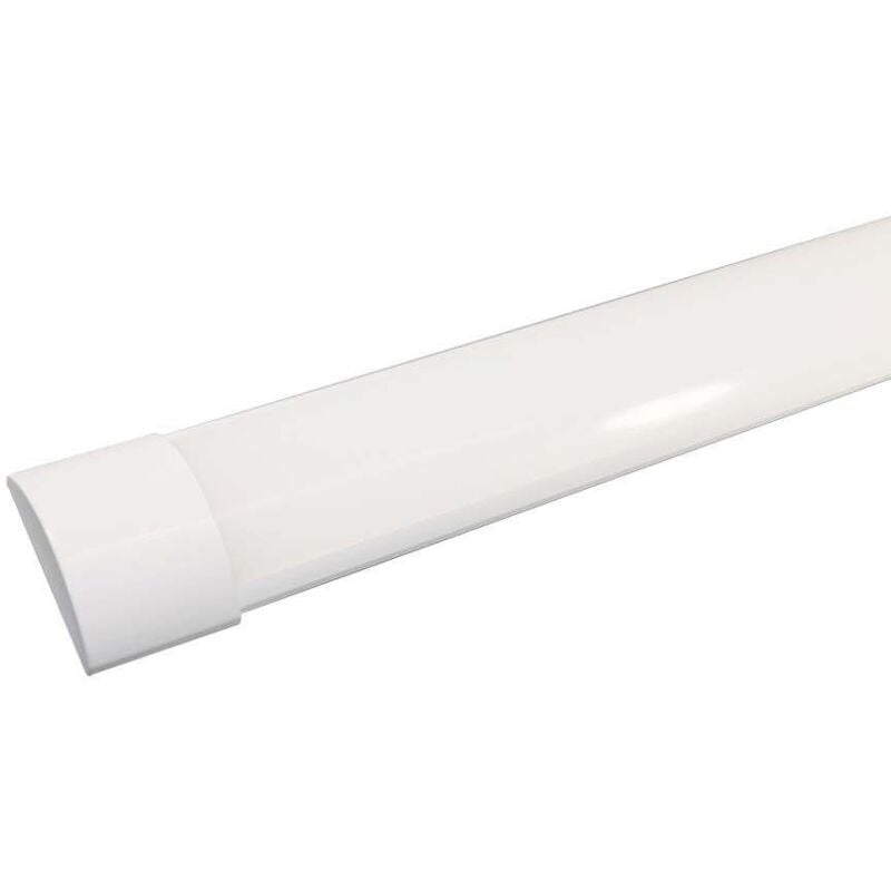 Réglette led prismatique - Samsung - IP20 - Blanc - 40W - 4300 Lumens - 3000K - 120CM