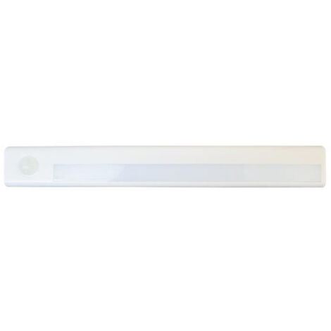 Réglette à Led "Détecteur de Mouvement" 23cm Blanc