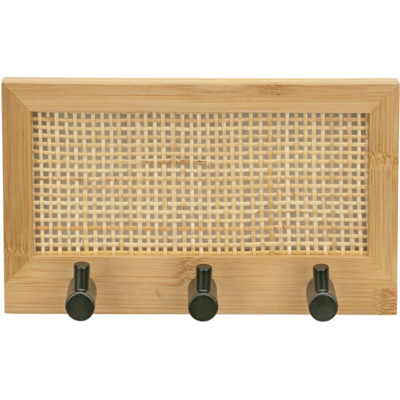 Wenko - Réglette d. 3 crochets Allegre bambouFSC