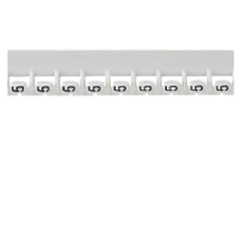 Legrand - repère memocab - chiffre 7 - blanc - largeur 2.3 mm