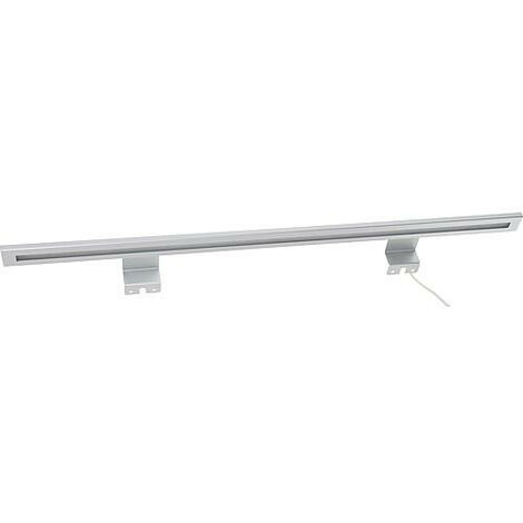 Reglette d'eclairage pour meuble Blanda 600, LED 10,35W, aluminium, cable 1m