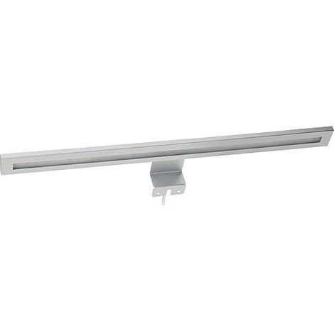 Reglette d'eclirage pour meuble Blanda 400, LED, 6,75W, aluminium, cable 1m