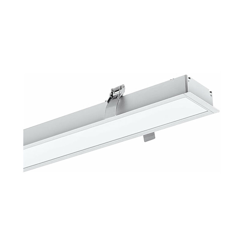 Silamp - Réglette Encastrable led 120cm 35W Blanc - Blanc Neutre 4000K - 5500K