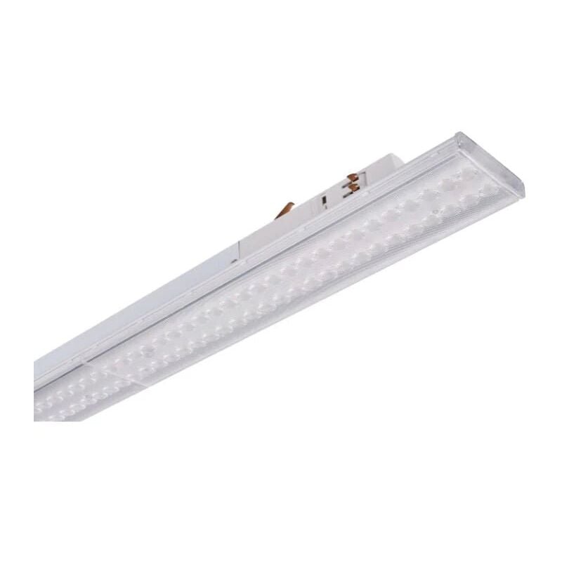 Spot Linéaire led sur Rail Triphasé 150cm Blanc - Puissance Ajus