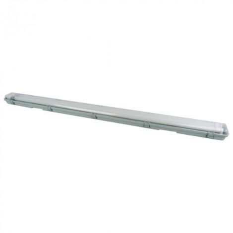 Réglette étanche IP65 120cm – 2 tubes LED 3600lm – Blanc froid 6500K – Culot G13 – Alimentation unilatérale – Ecolight
