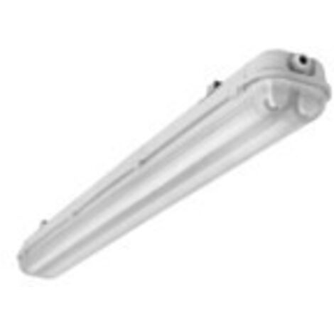 Réglette étanche IP65 – 2x36W – T8 – 1265mm – Gris – Atelier & Garage
