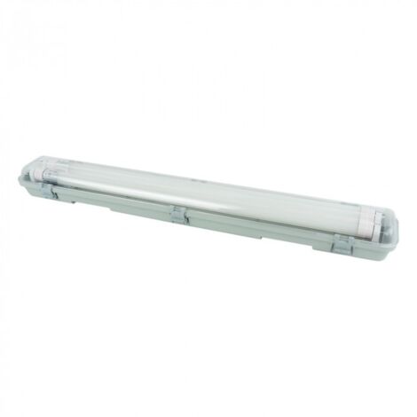 Réglette étanche IP65 à 2 tubes LED 60cm 4000K 1800lm Eco Light