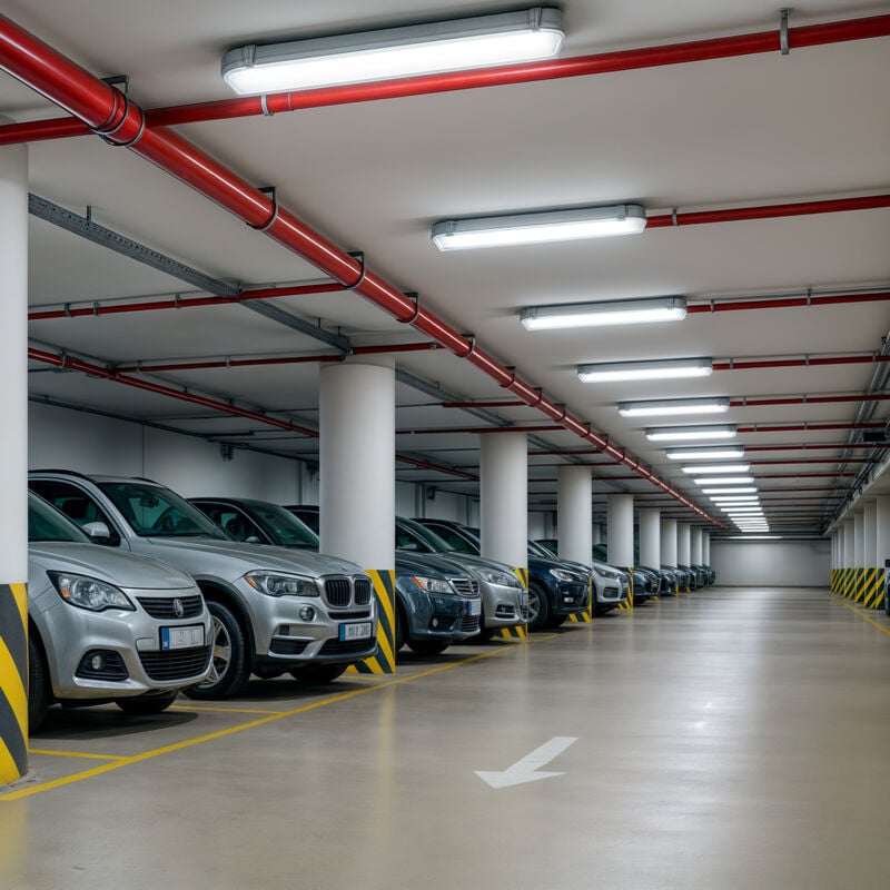 Efectoled - Réglette Étanche led 60cm 18W High Lumen 150lm/W IP65 No Flicker 4000K Blanc neutre