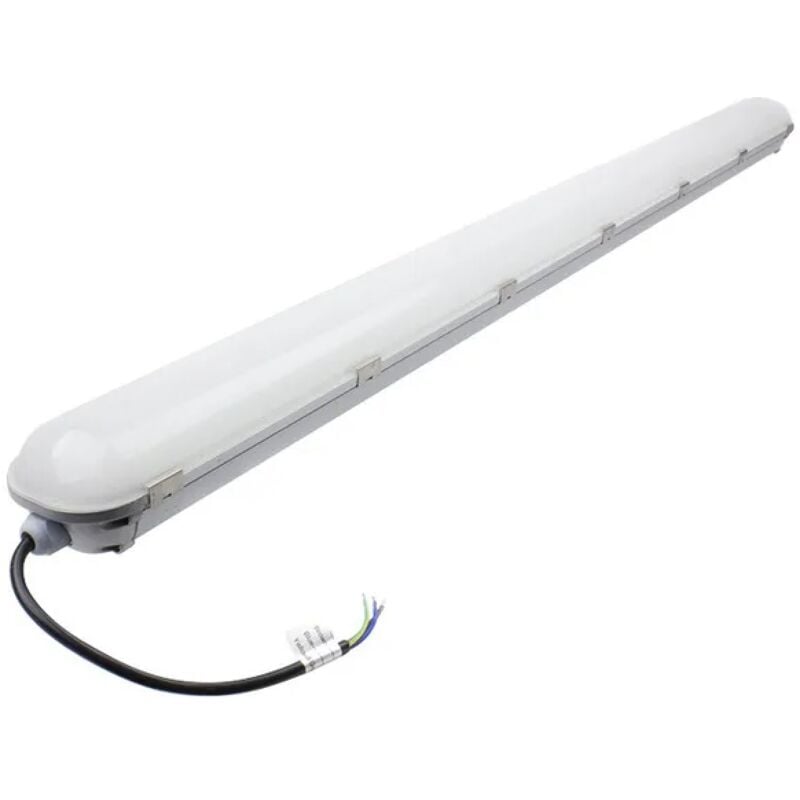 Réglette Étanche led 120cm 40W Aluminium IP65 6500K Blanc froid
