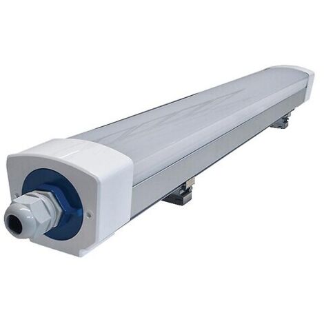 Réglette étanche LED RAGA 39/43/47 W 4000K IP65 1200 mm - Asled