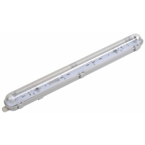 Réglette étanche pour tube LED T8 150cm IP65 (boitier vide) -  SILUMEN