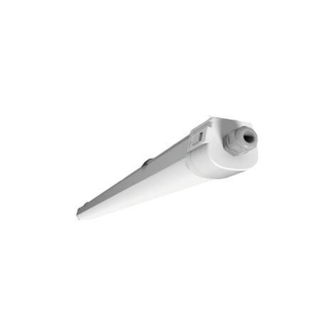 Réglette industrielle COME 1550mm 4000K étanche IP65 - type de réglette - Luminaire industriel COME 1550mm gris IP65 4000k 35/44/53/63W opale