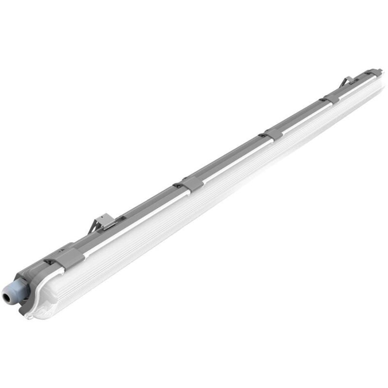 Réglette led avec tube - IP65 - Blanc - 22W - 2000 Lumens - 6400K - 150CM