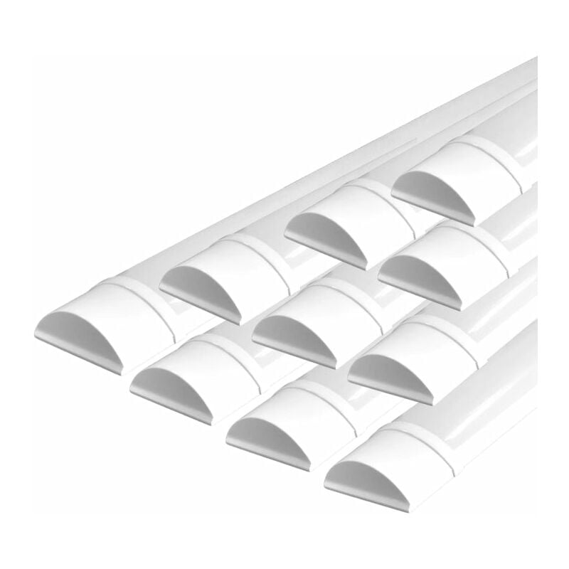Réglette led 120cm 30W IP40 (Pack de 10) - Blanc Neutre 4000K - 5500K Silamp