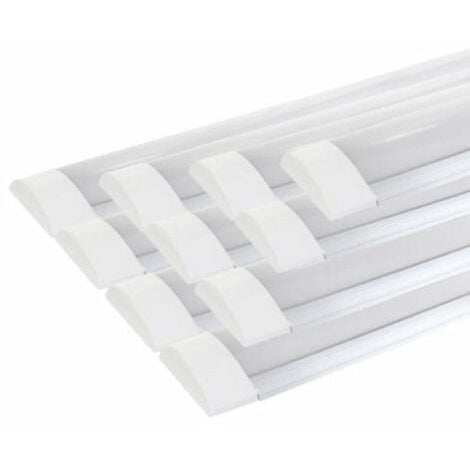 Réglette LED 150cm 48W (Pack de 10) - Blanc Froid 6000K - 8000K - SILAMP