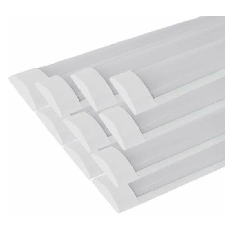 Silamp - Réglette led 120cm 48W (Pack de 10) - Blanc Froid 6000K - 8000K Silamp - Réglette led 120cm 48W (Pack de 10) - Blanc Froid 6000K - 8000K
